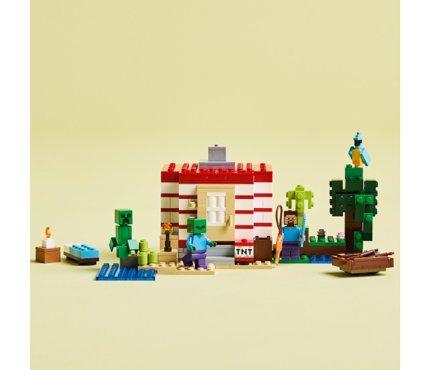 LEGO Minecraft 21275 Dom tnt w dżungli - 1331611 - zdjęcie 9